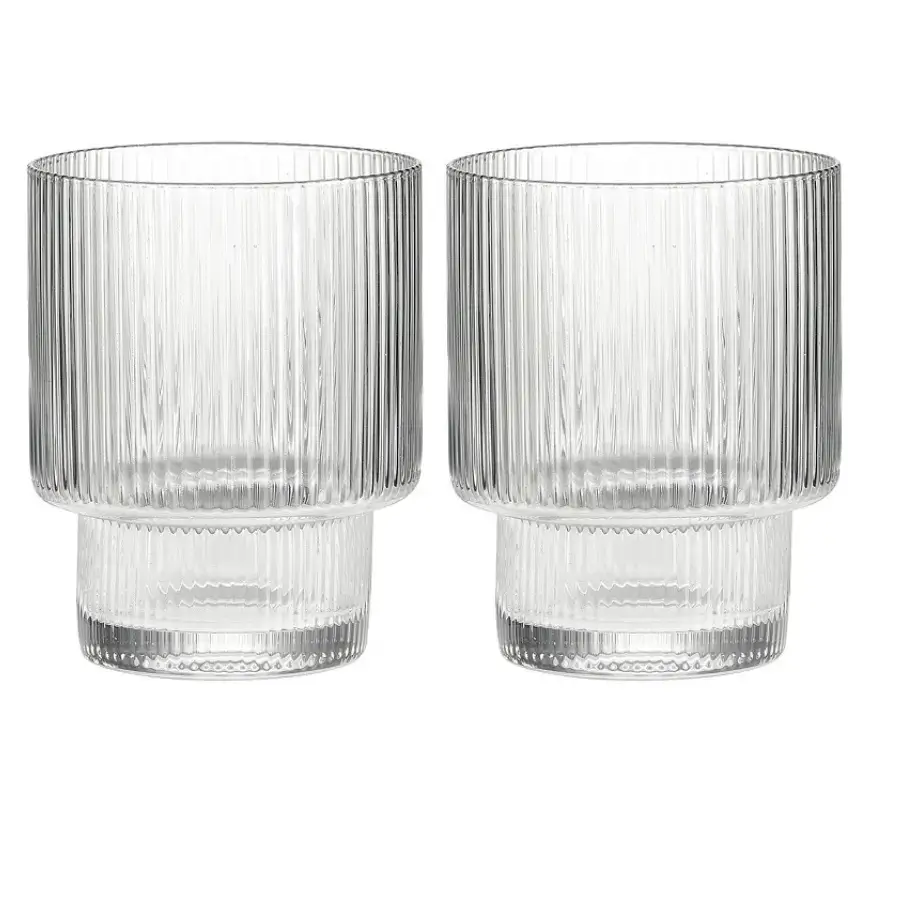 Набор стаканов для воды, прозрачный, 0,32л, 2шт